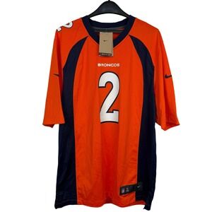 NEW Denver Broncos Nike ON FIELD Patrick Surtain II Jersey Mens L Orange NFL #2